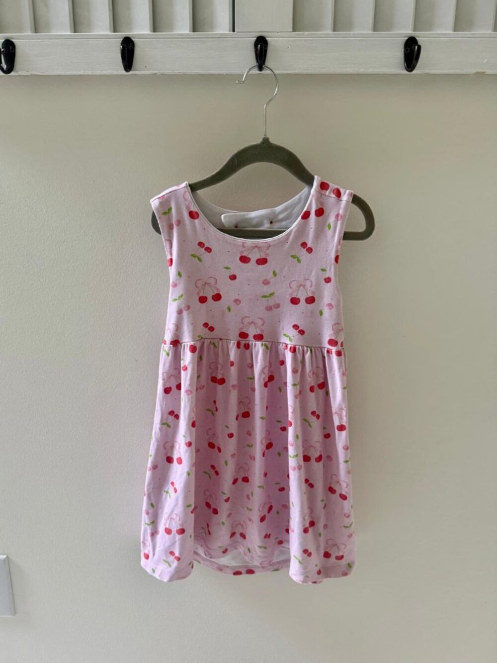 James + Lottie Girls' Addison Cherry Print Dress Size 6